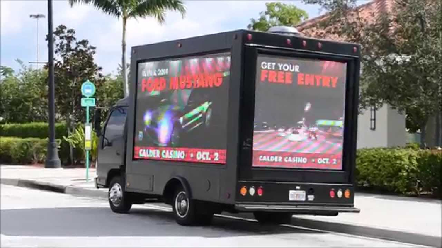 What are mobile digital billboards?